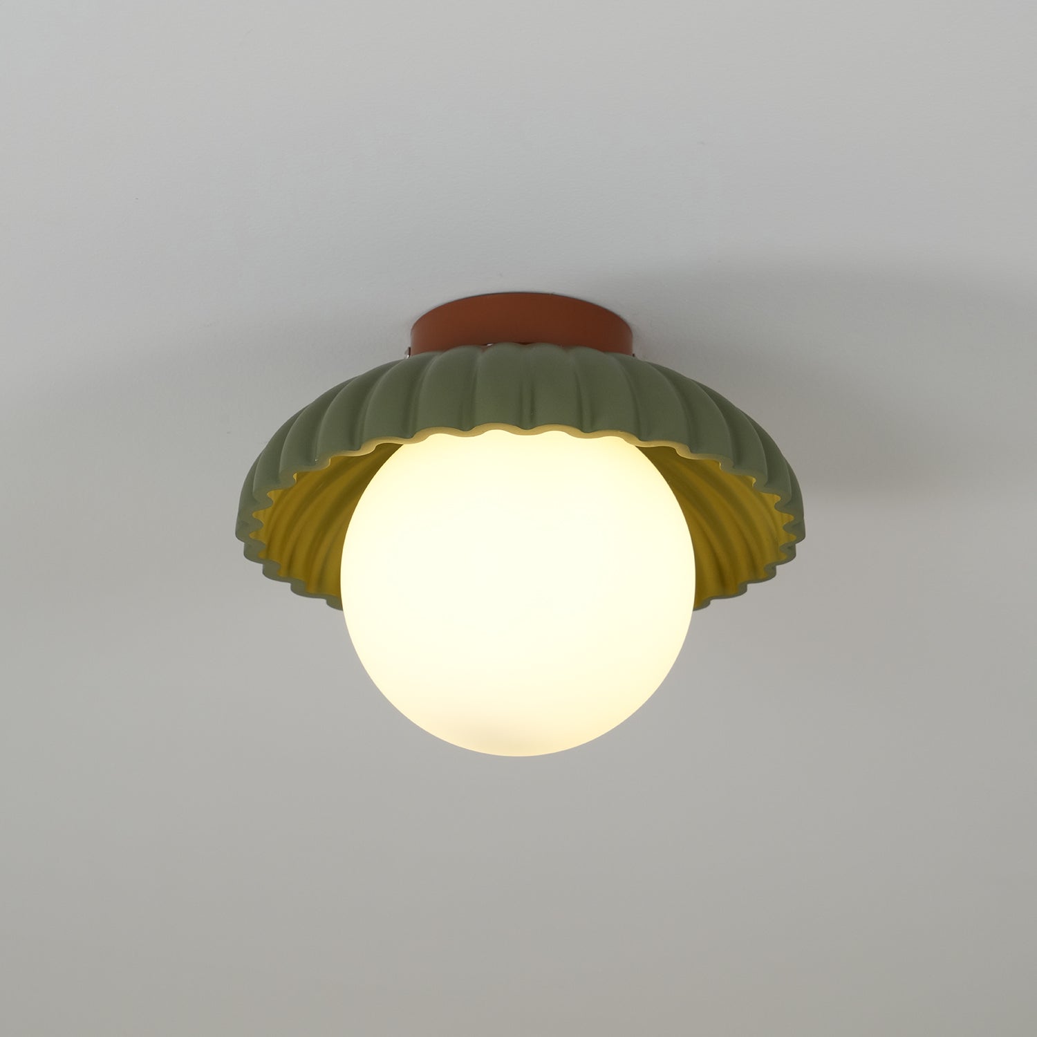 Retro Globe Ceiling Light