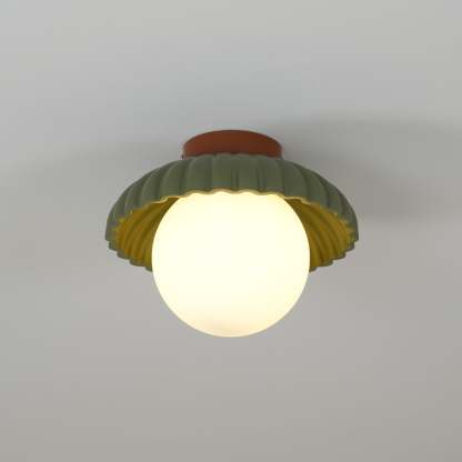 Retro Globe Ceiling Light