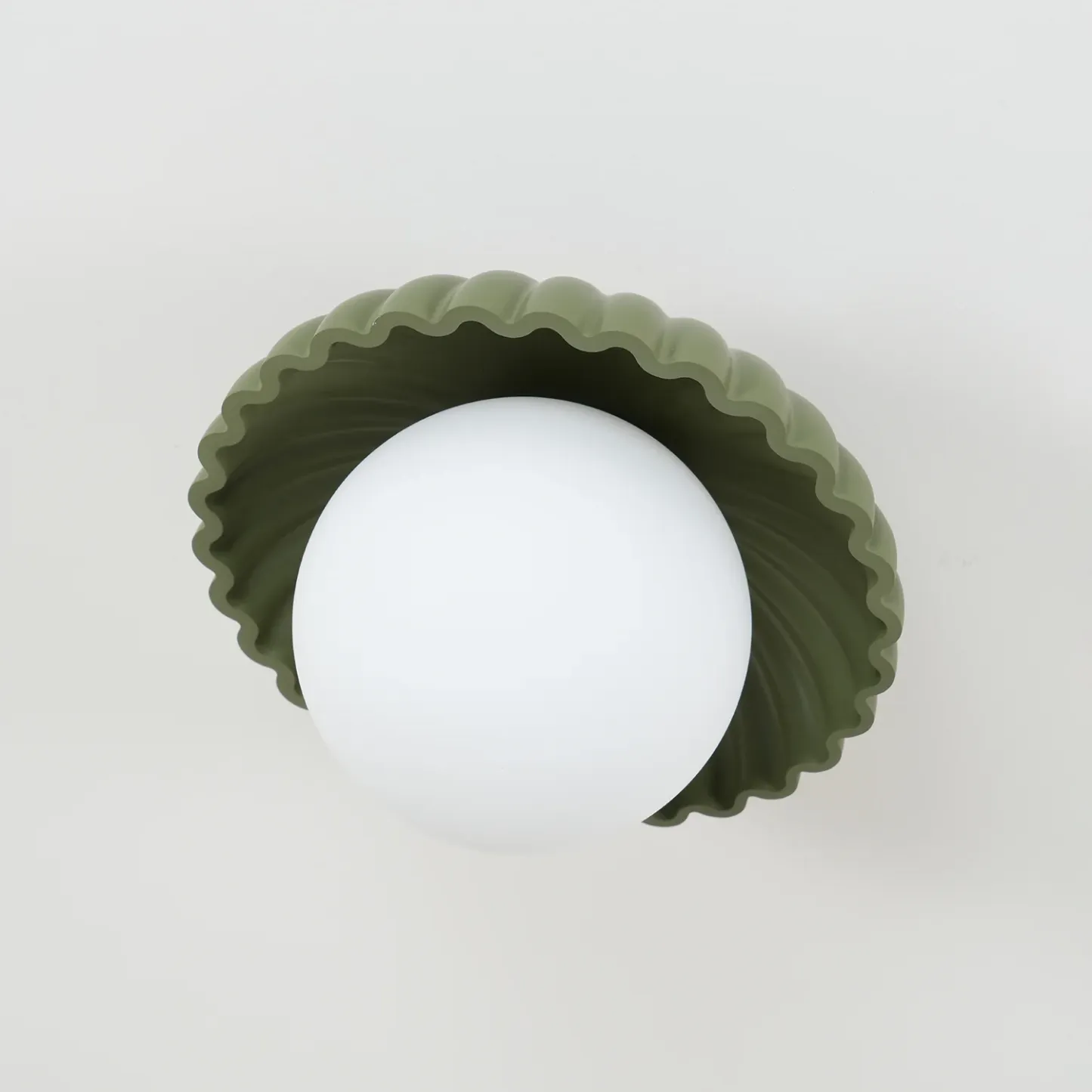Hailie Vintage Brown Green Ceiling Light Bedroom Dining Room