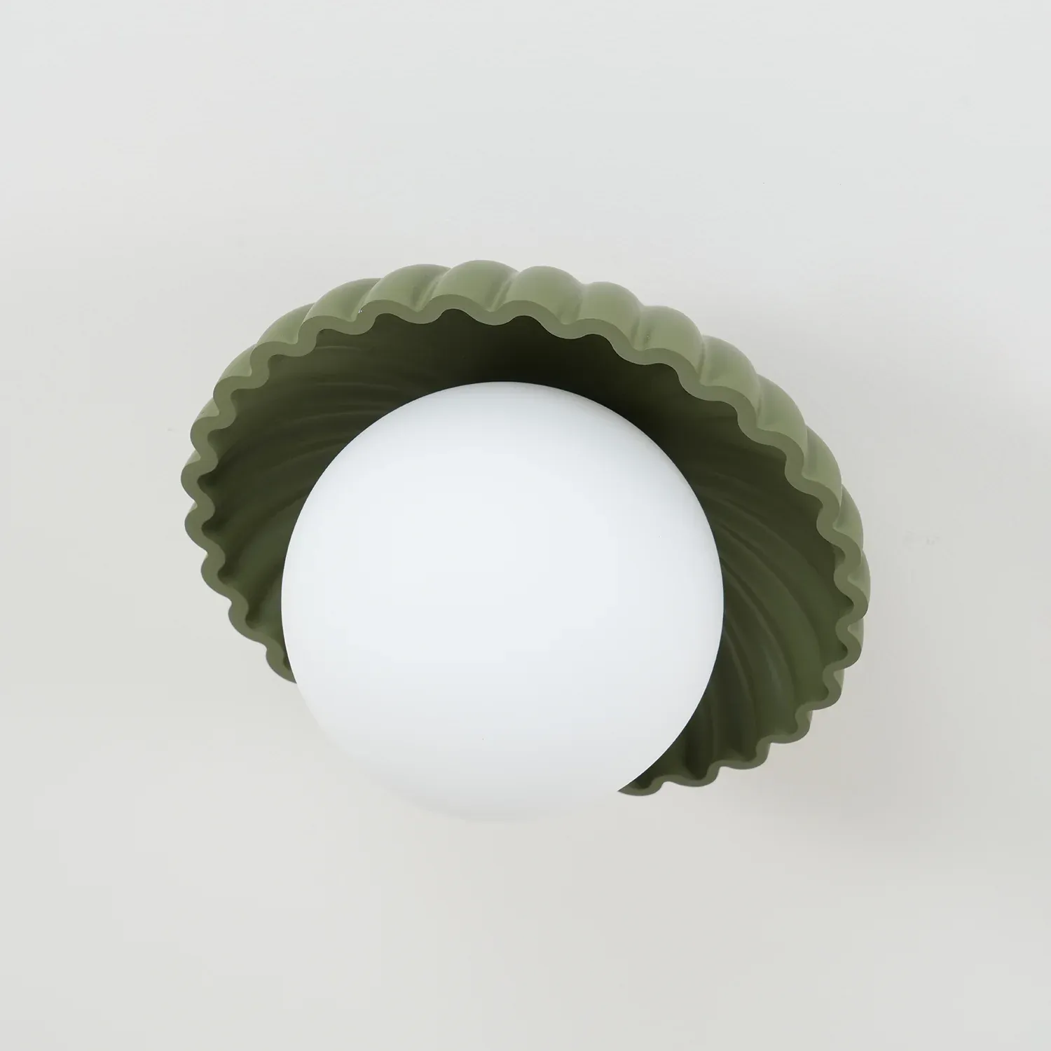 Hailie Vintage Brown Green Ceiling Light Bedroom Dining Room
