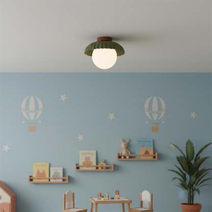 Retro Globe Ceiling Light