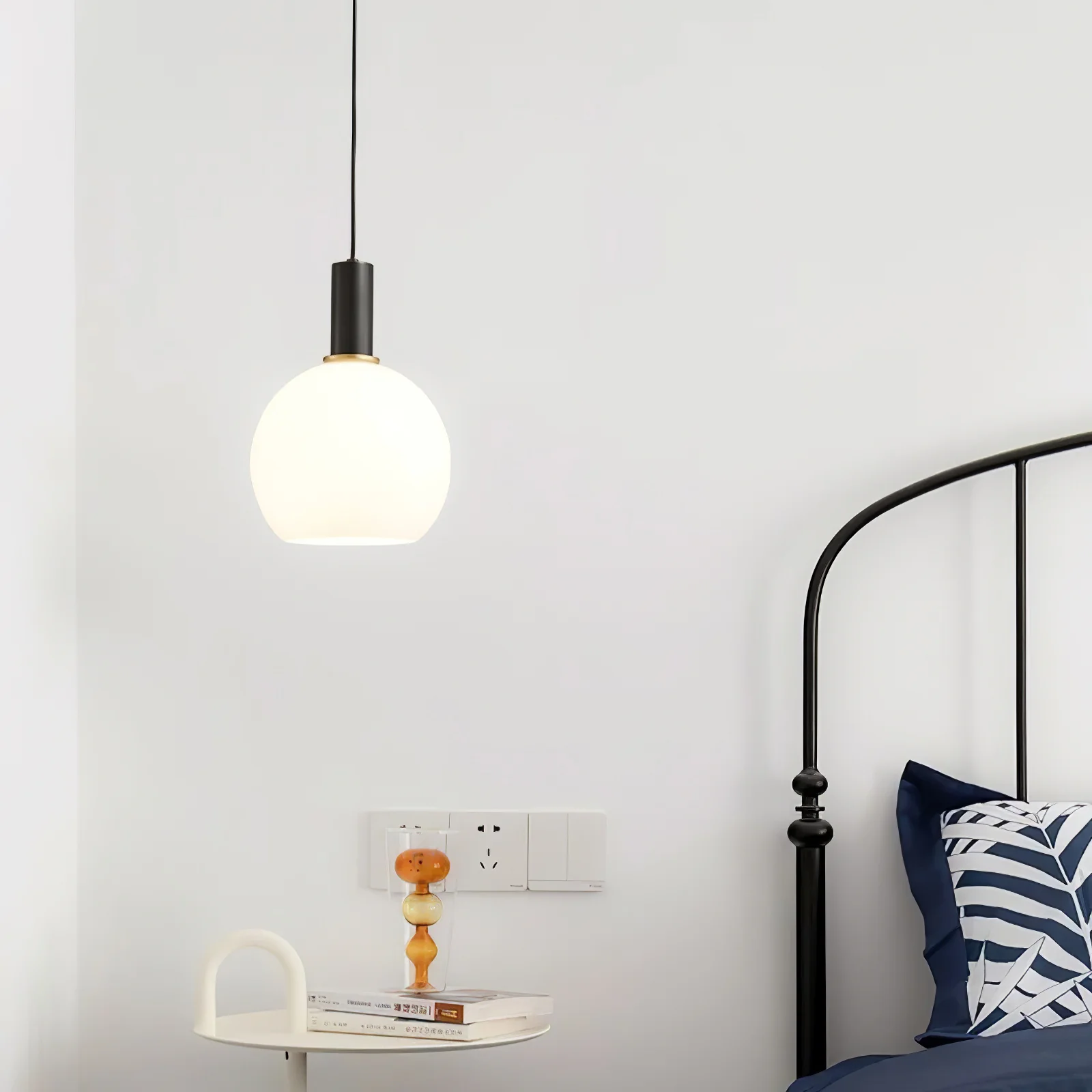 Hailie Minimalisme Laiton Verre Suspension Chambre Salle à Manger