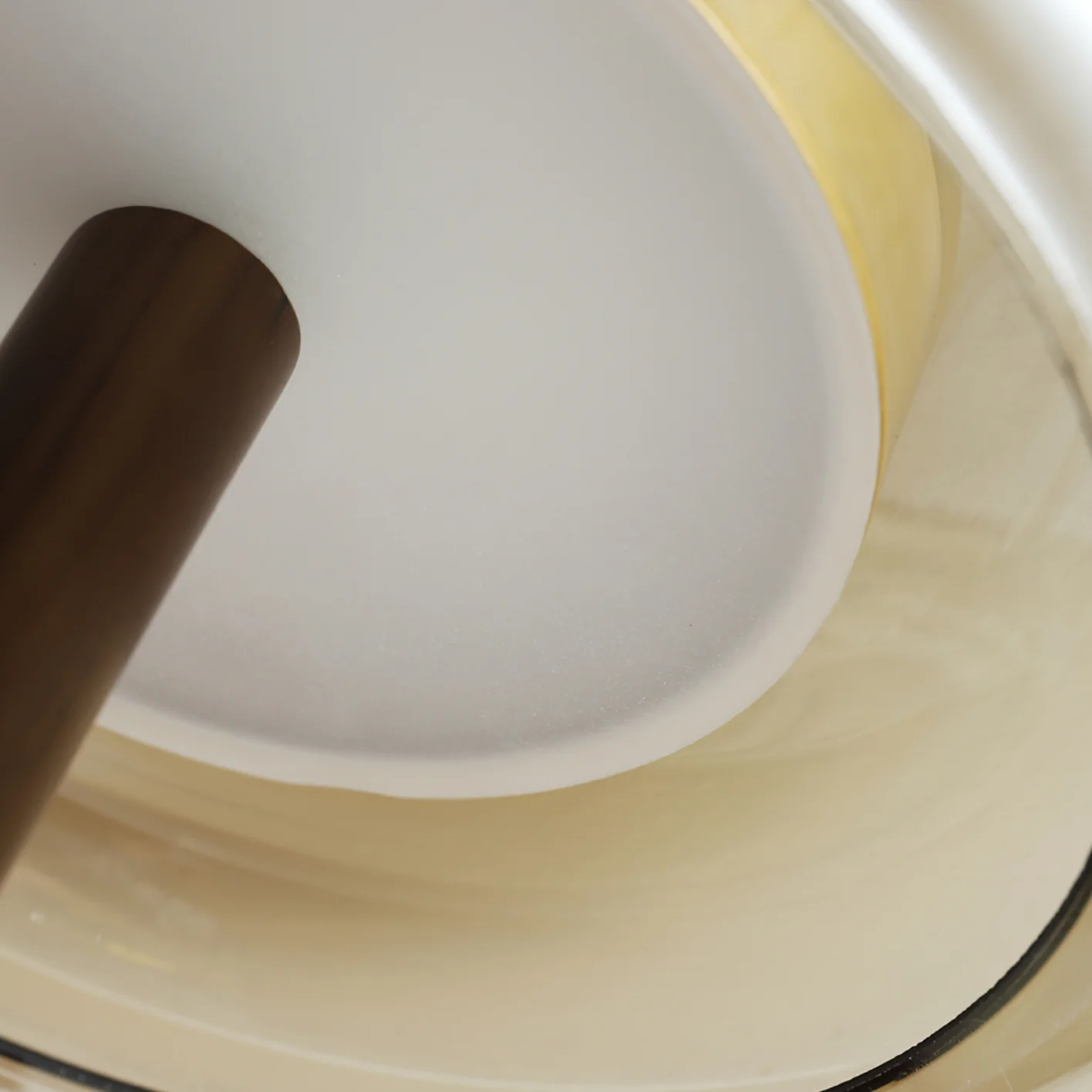 Ozawa Vintage Verre Bois Laiton Lampe de Table Chambre Salle à Manger