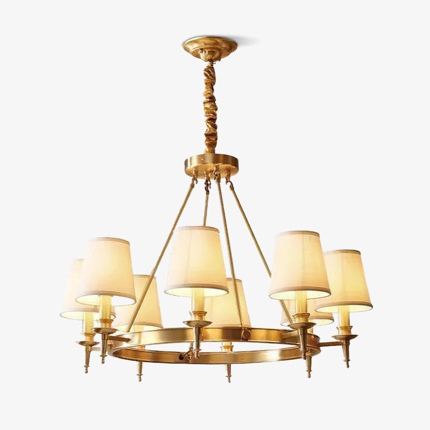 Artelux Antique Brass Chandelier