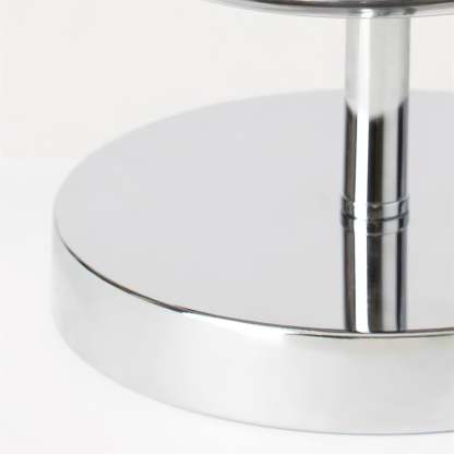Axis Smoke Gray Glass Table Lamp