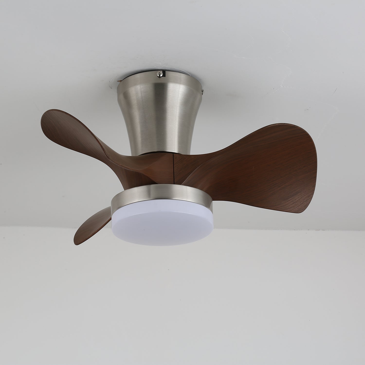 Plafonnier Ventilateur Nera en Bois Moderne - Neutralighting