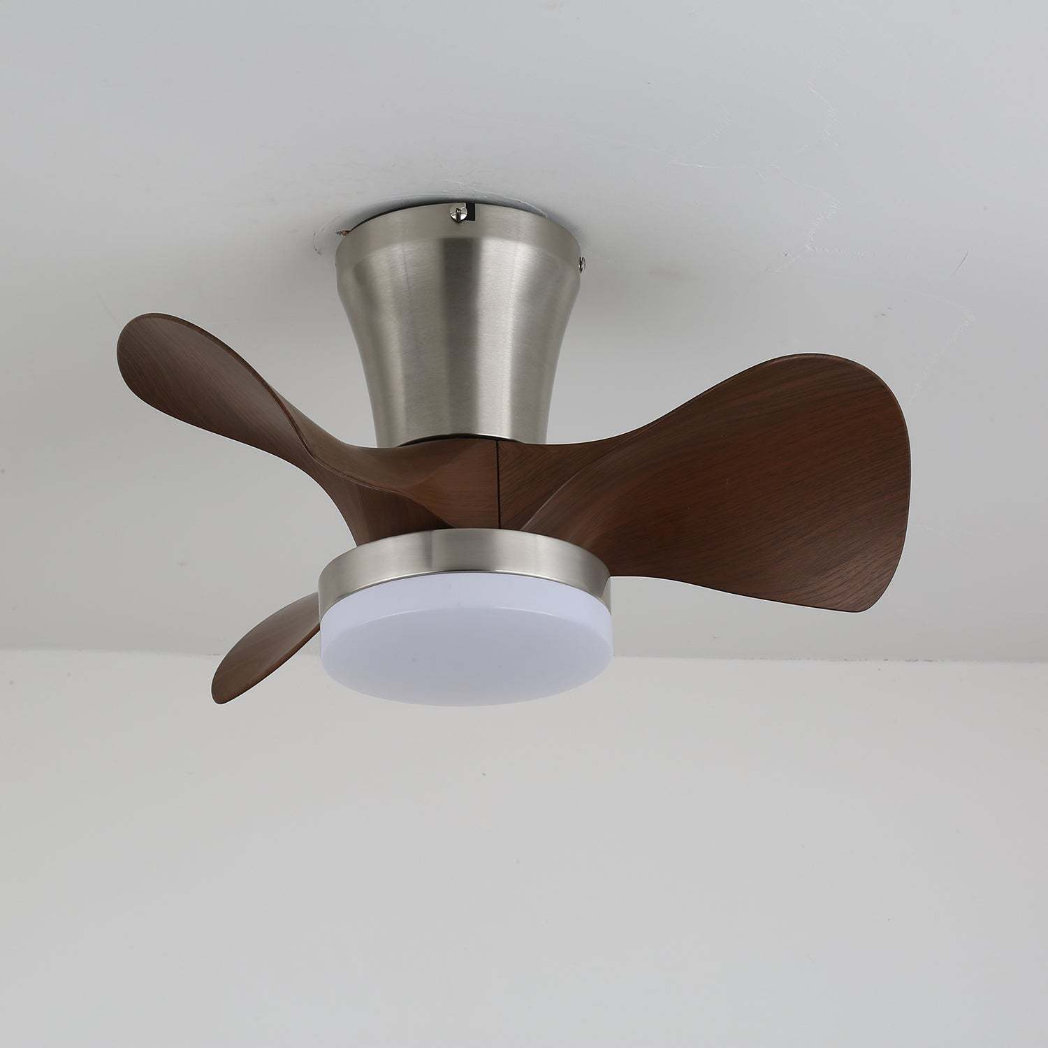 Plafonnier Ventilateur Nera en Bois Moderne - Neutralighting