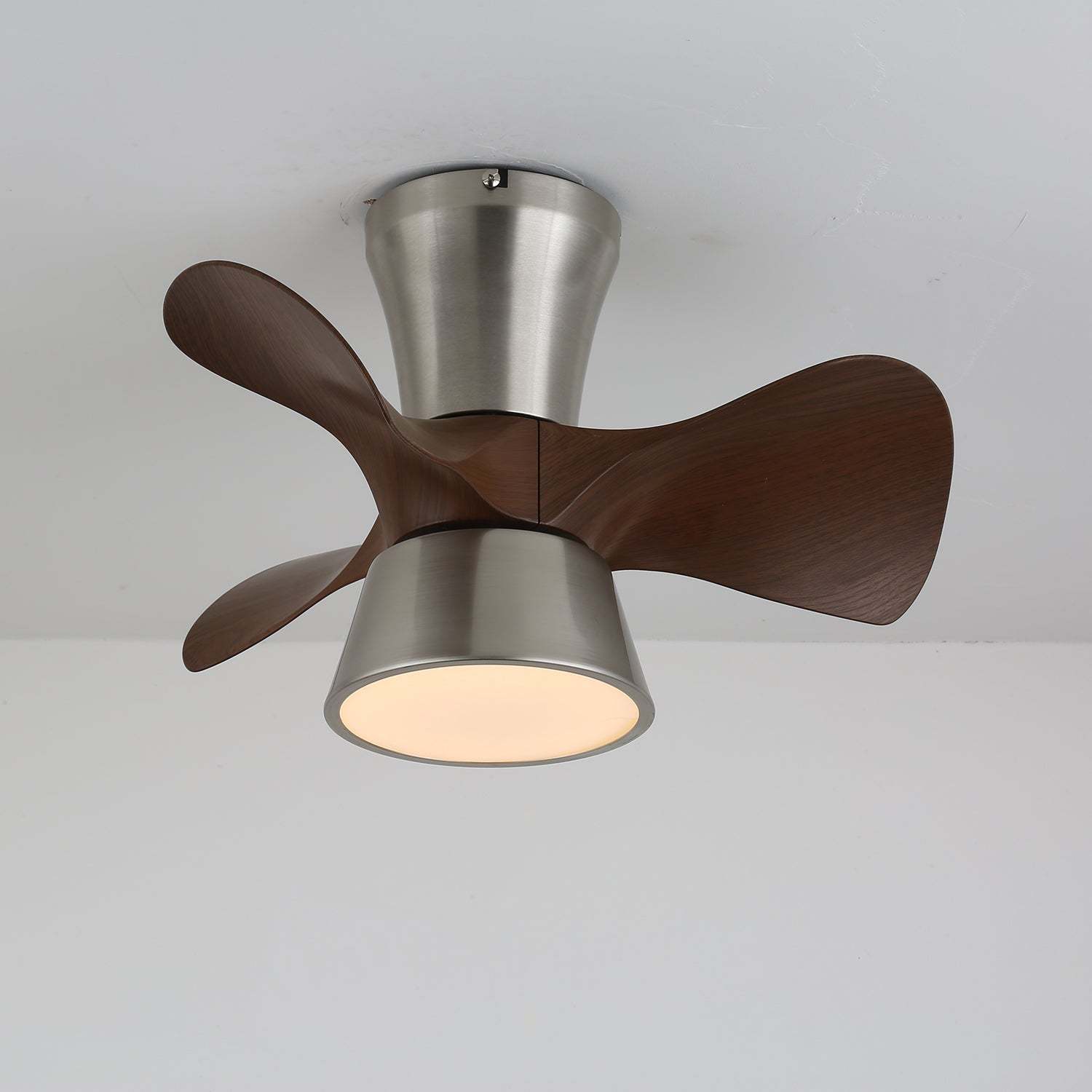 Plafonnier Ventilateur Nera en Bois Moderne - Neutralighting