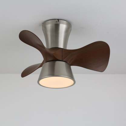 Plafonnier Ventilateur Nera en Bois Moderne - Neutralighting
