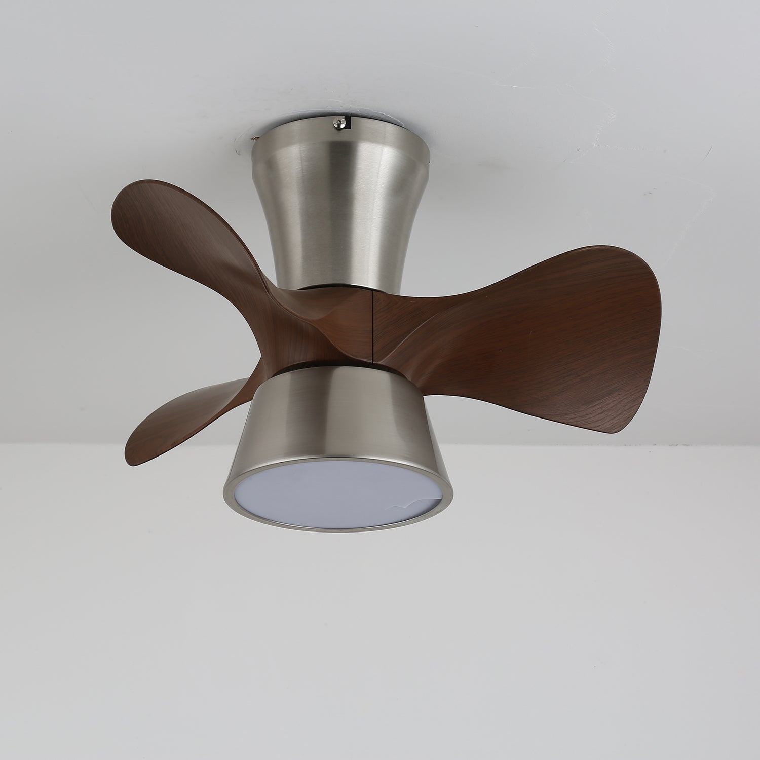 Plafonnier Ventilateur Nera en Bois Moderne - Neutralighting