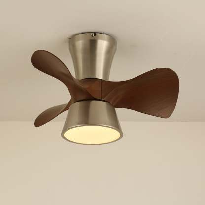 Plafonnier Ventilateur Nera en Bois Moderne - Neutralighting