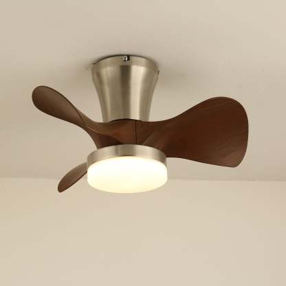 Plafonnier Ventilateur Nera en Bois Moderne - Neutralighting