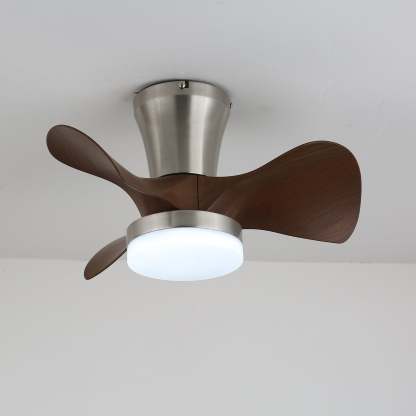 Plafonnier Ventilateur Nera en Bois Moderne - Neutralighting