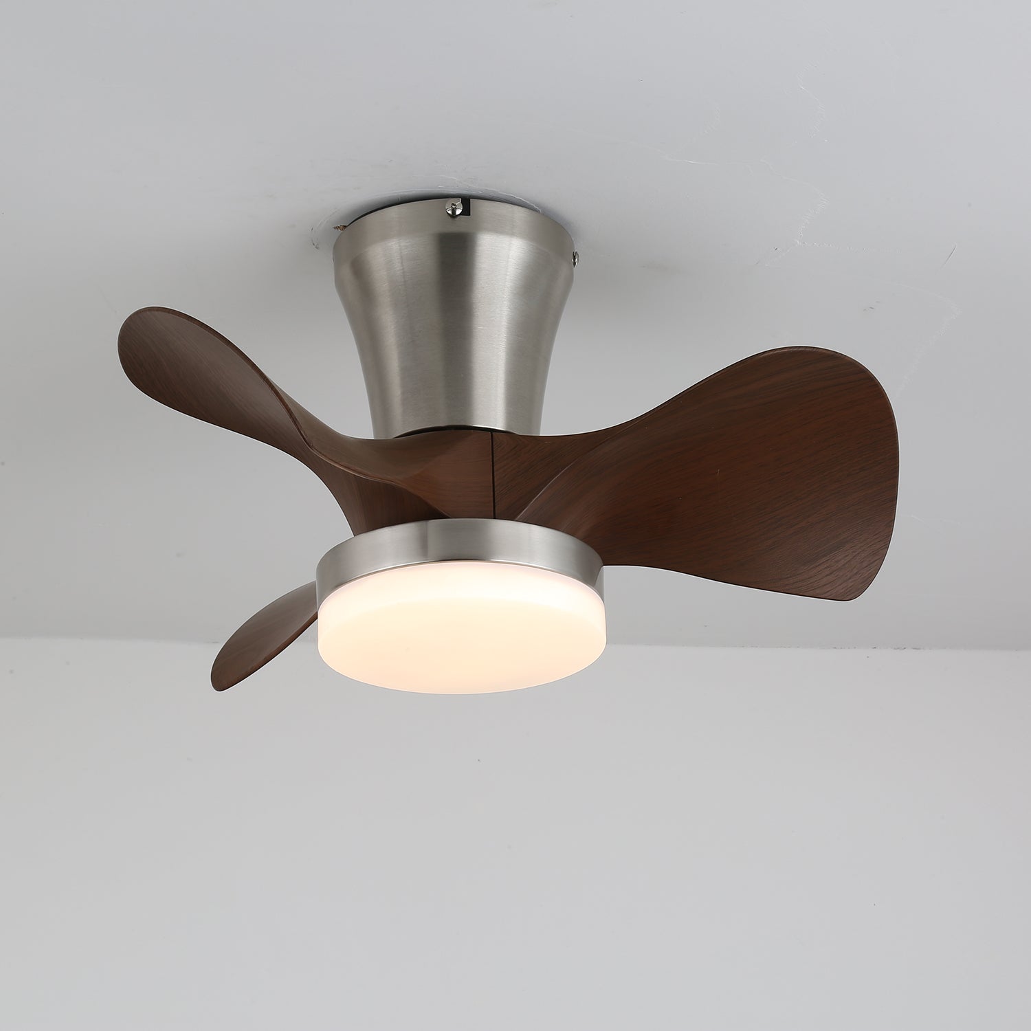 Plafonnier Ventilateur Nera en Bois Moderne - Neutralighting