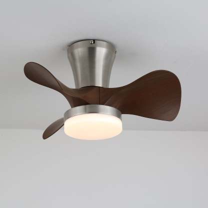 Plafonnier Ventilateur Nera en Bois Moderne - Neutralighting