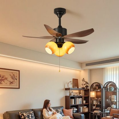 Plafonnier Ventilateur Florence Fleur - Neutralighting