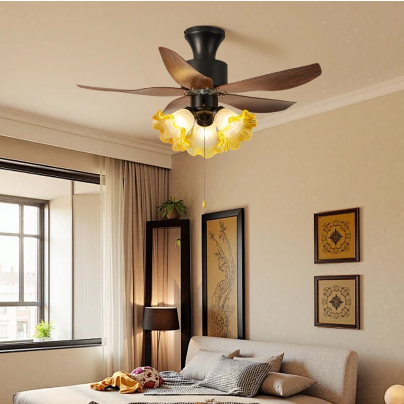 Plafonnier Ventilateur Florence Fleur - Neutralighting