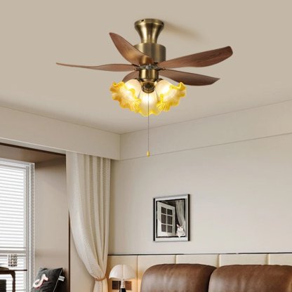 Plafonnier Ventilateur Florence Fleur - Neutralighting