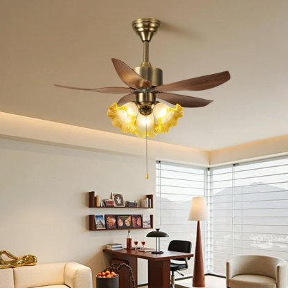Plafonnier Ventilateur Florence Fleur - Neutralighting