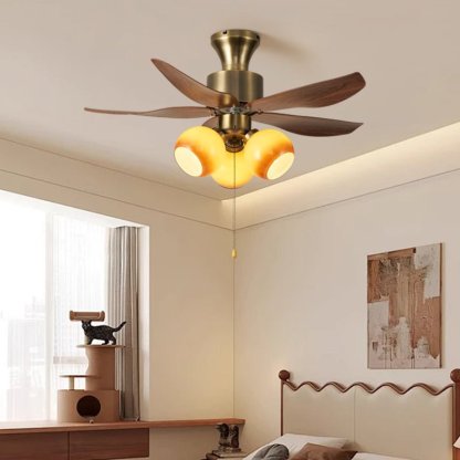 Plafonnier Ventilateur Florence Fleur - Neutralighting