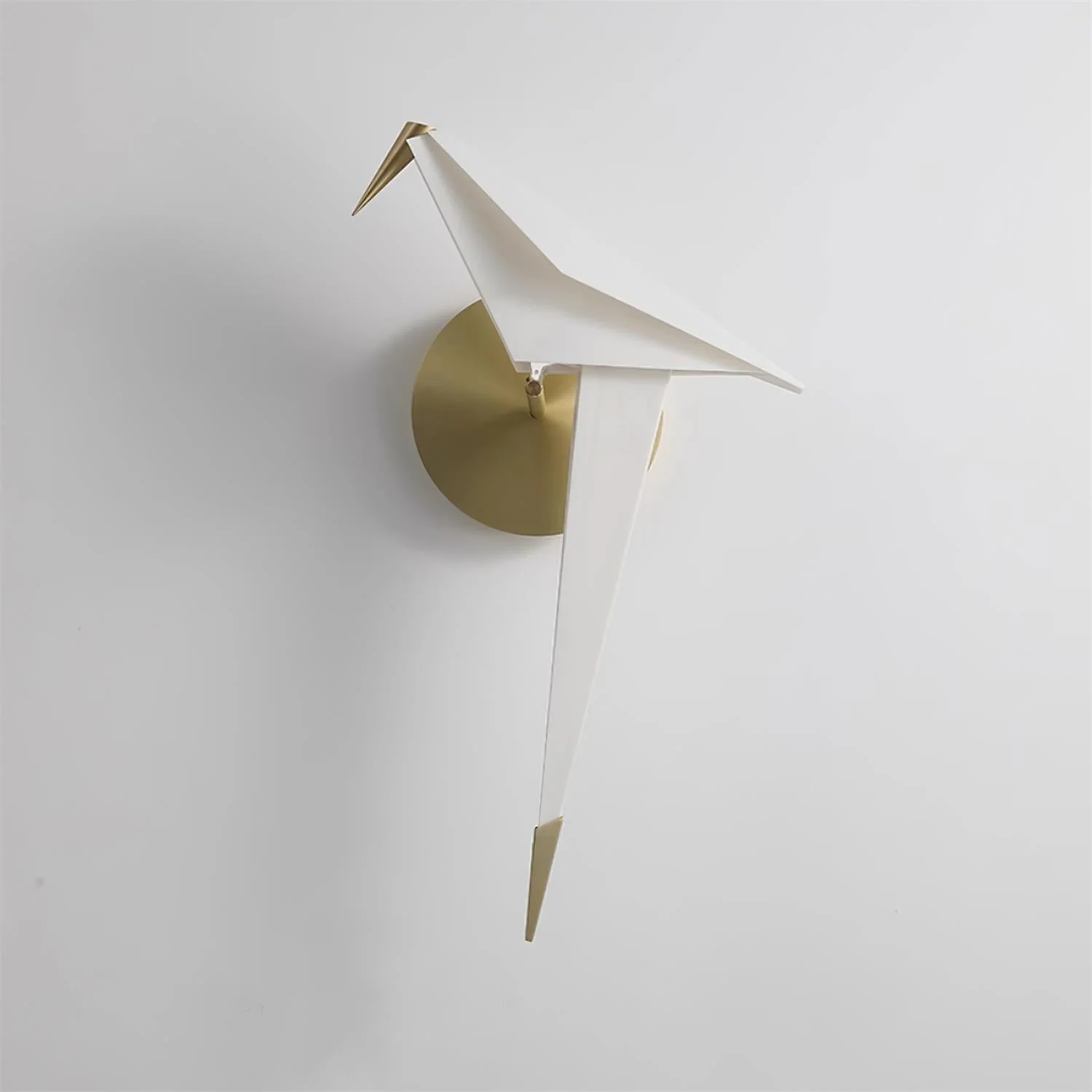 Orr Moderne Inhabituel Oiseau PC Métal Applique Murale Chambre à Coucher Salon