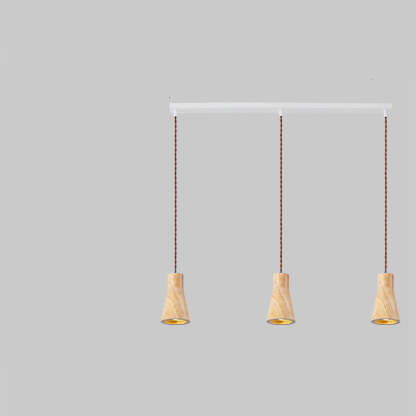 Ozawa Cottage Installer LED Suspension Bois Cuisine/Chambre à coucher