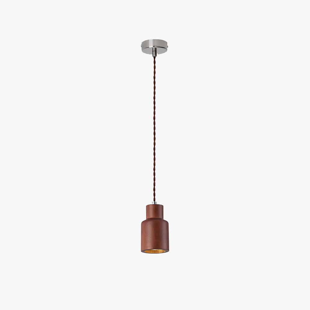 Ozawa Cottage Installer LED Suspension Bois Cuisine/Chambre à coucher