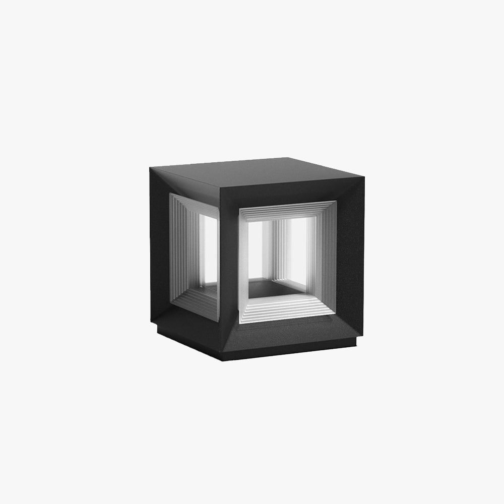 Riley Lampe de Poteau Solaire Contemporaine