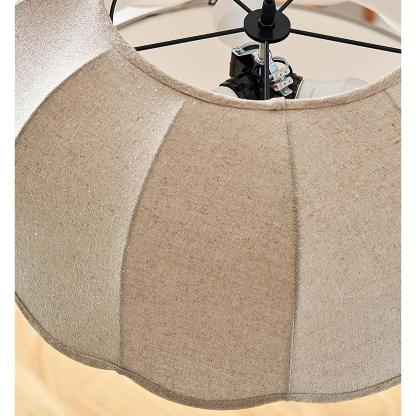 Renée Cottage Banana Leaf Fabric Pendant Light Shades Bedroom Living Room