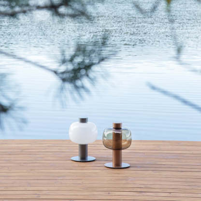 Artelux Bonbori Glass Table Lamp
