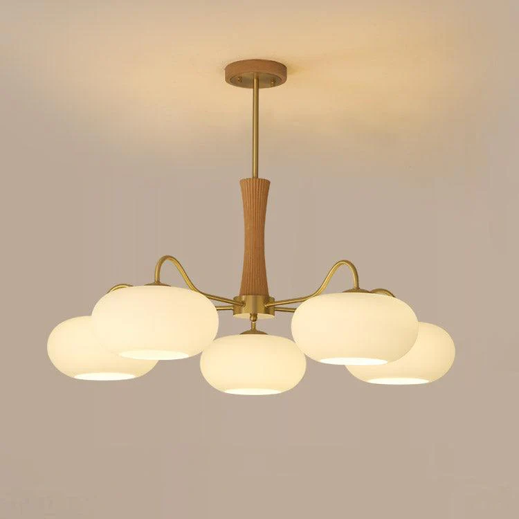 Valentina Vintage Metal Wood  Pendant Light Bedroom Living Room