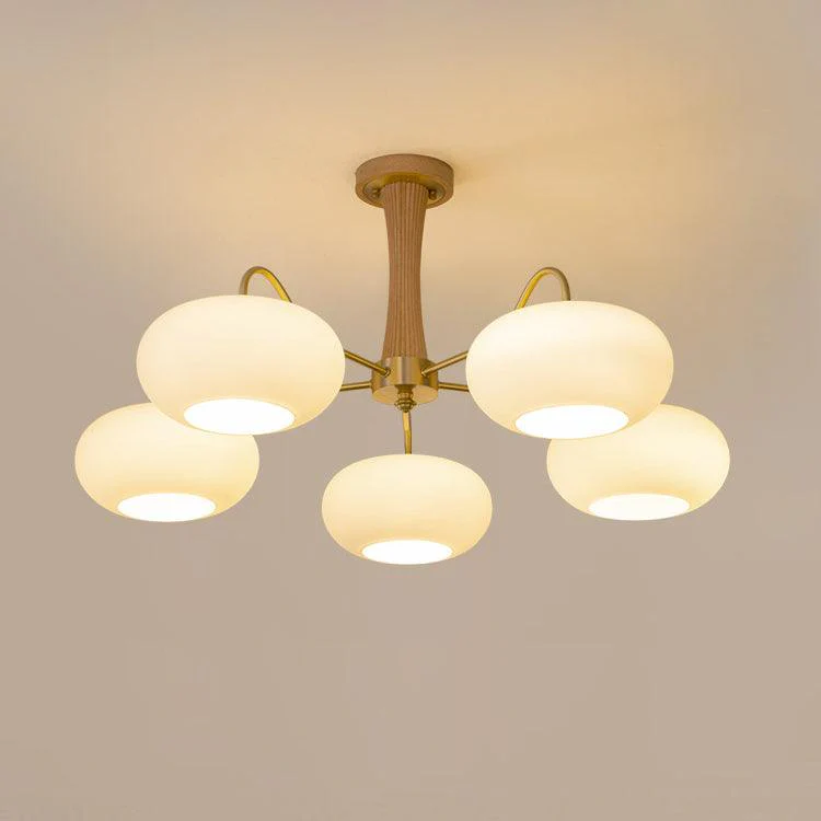 Valentina Vintage Metal Wood  Pendant Light Bedroom Living Room