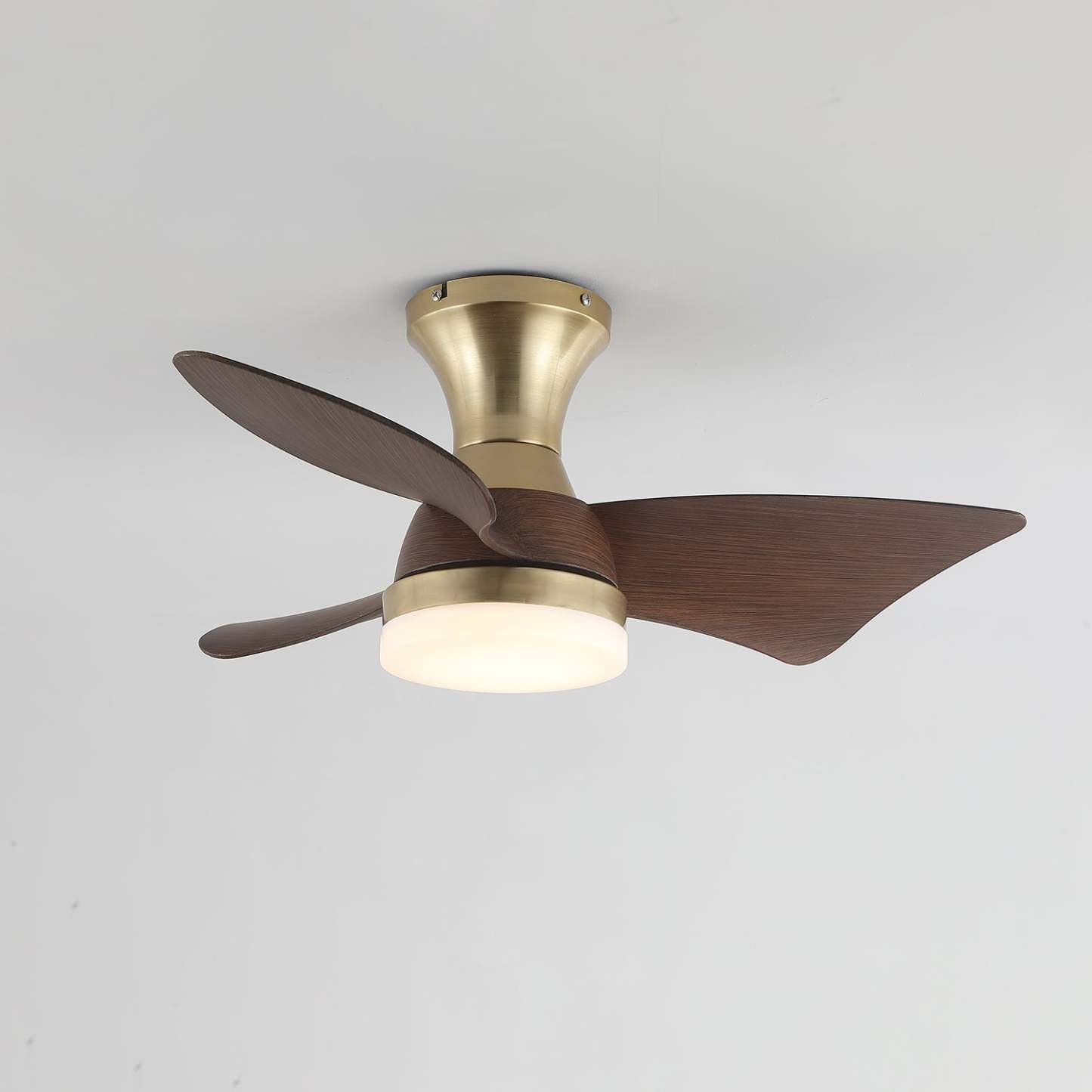 Plafonnier Ventilateur Aureon Moderne en Bois - Neutralighting
