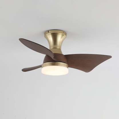 Plafonnier Ventilateur Aureon Moderne en Bois - Neutralighting