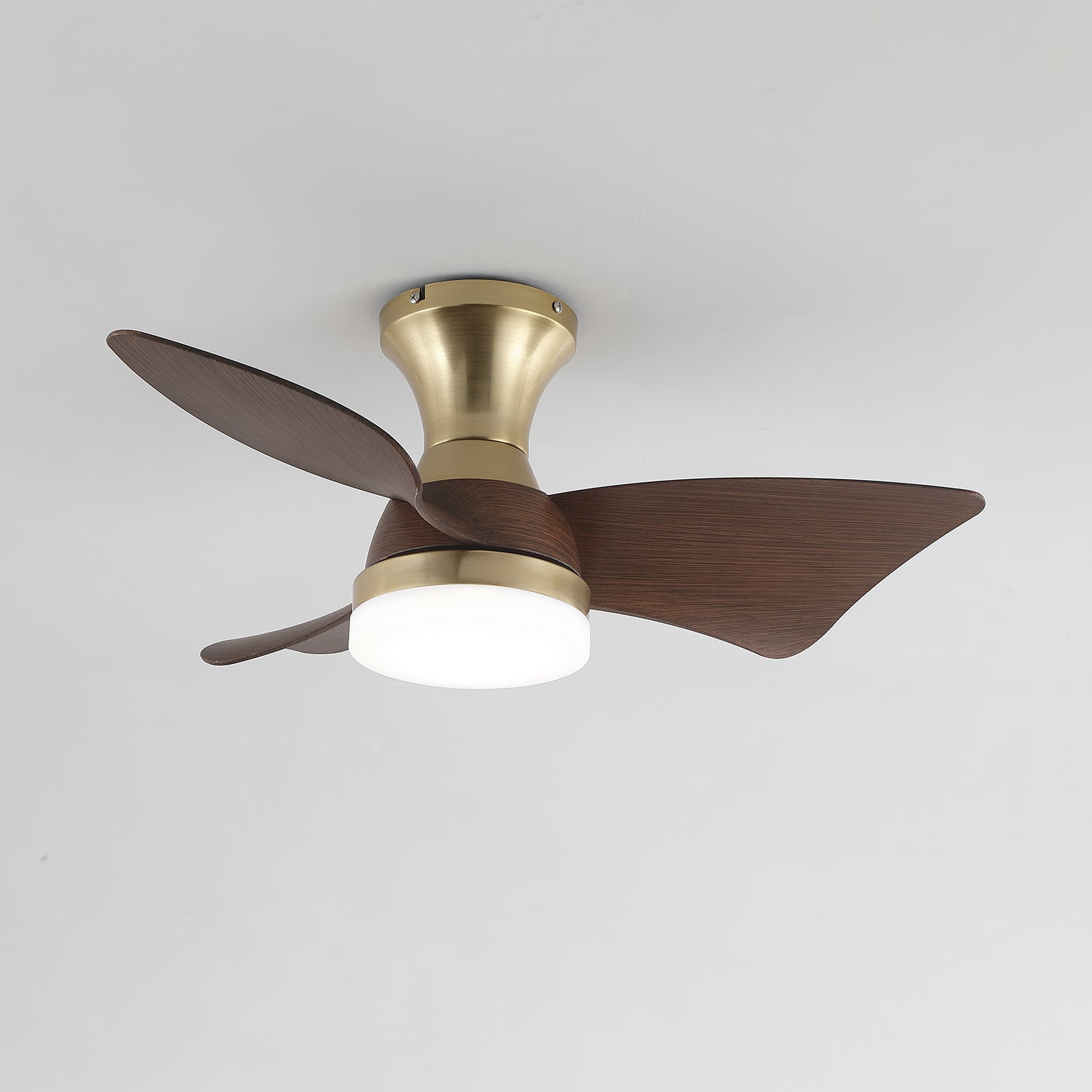 Plafonnier Ventilateur Aureon Moderne en Bois - Neutralighting
