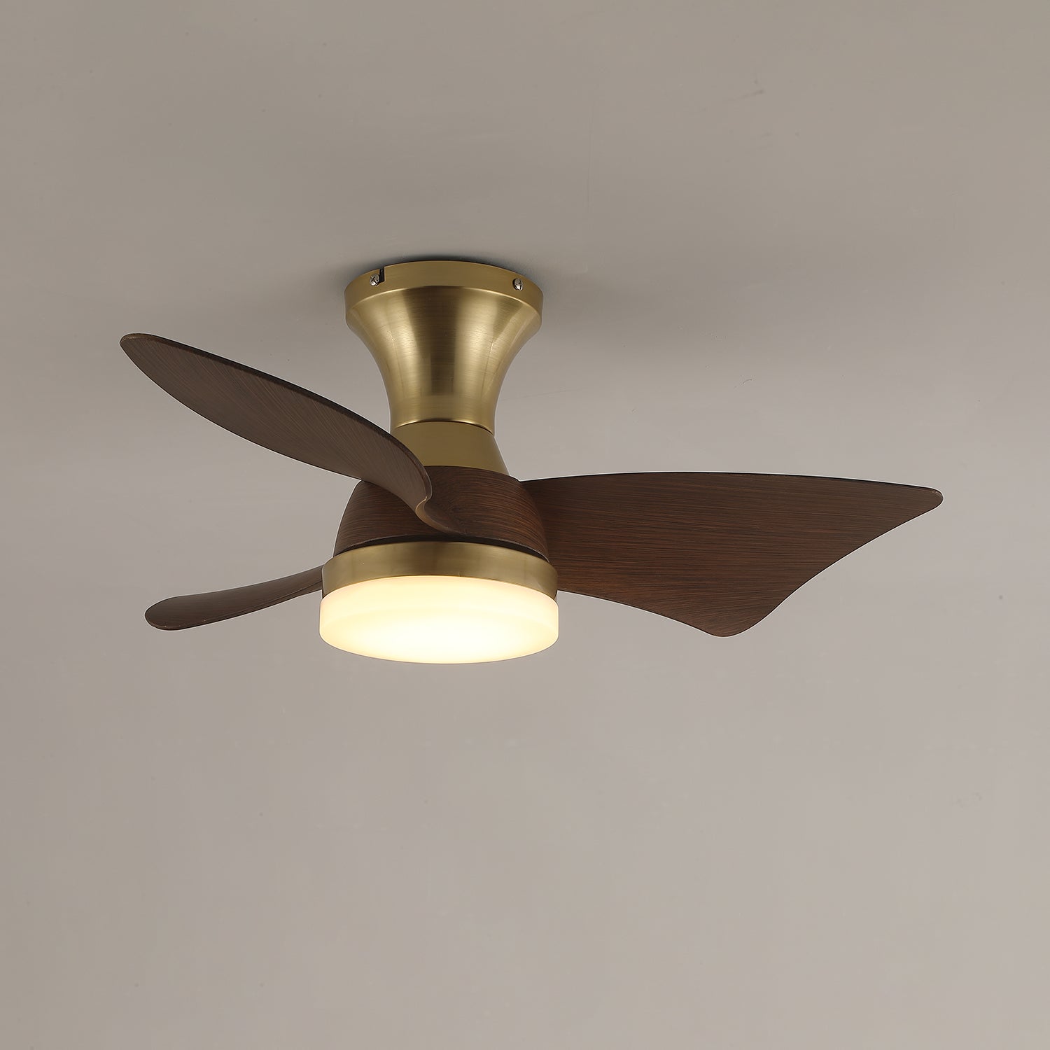 Plafonnier Ventilateur Aureon Moderne en Bois - Neutralighting