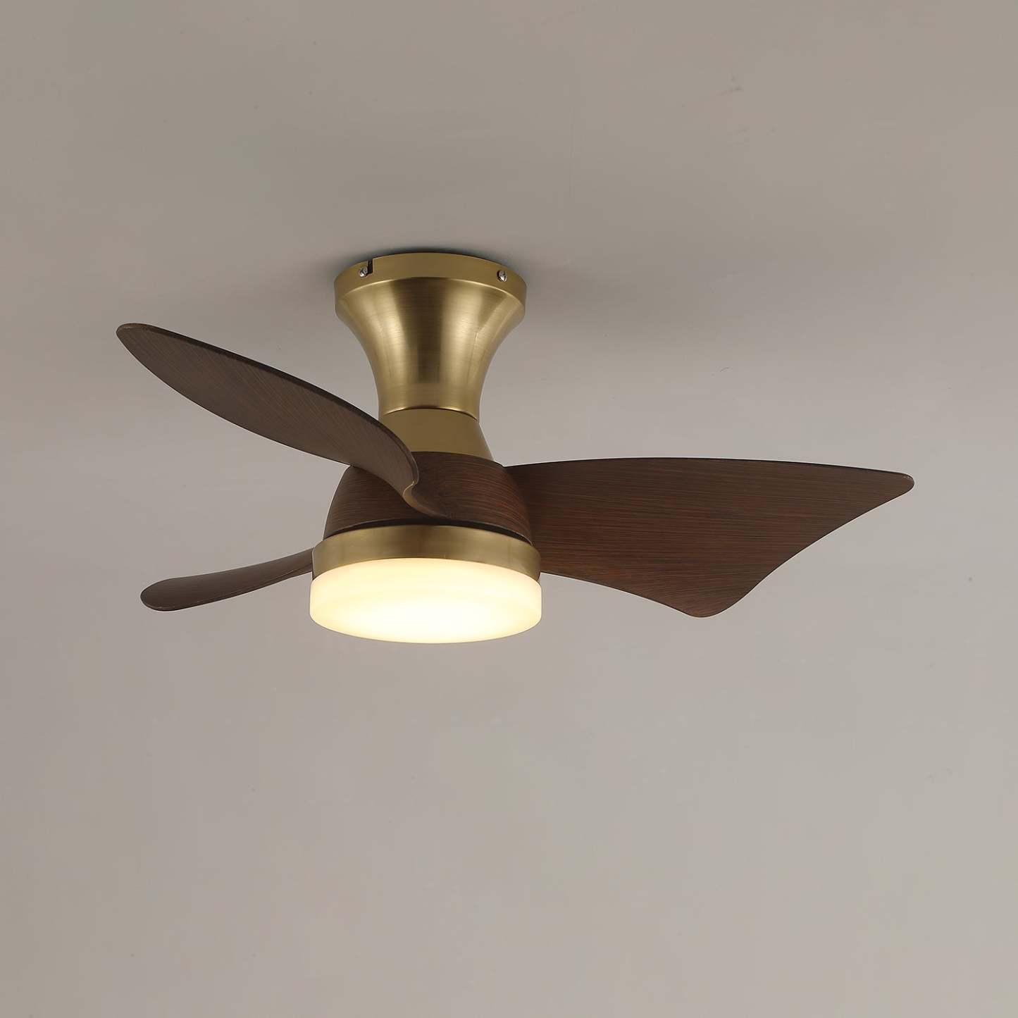 Plafonnier Ventilateur Aureon Moderne en Bois - Neutralighting