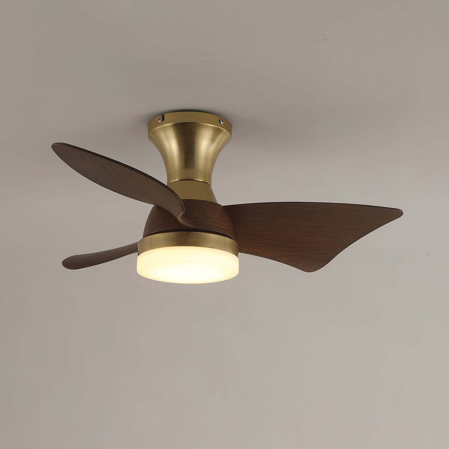 Plafonnier Ventilateur Aureon Moderne en Bois - Neutralighting