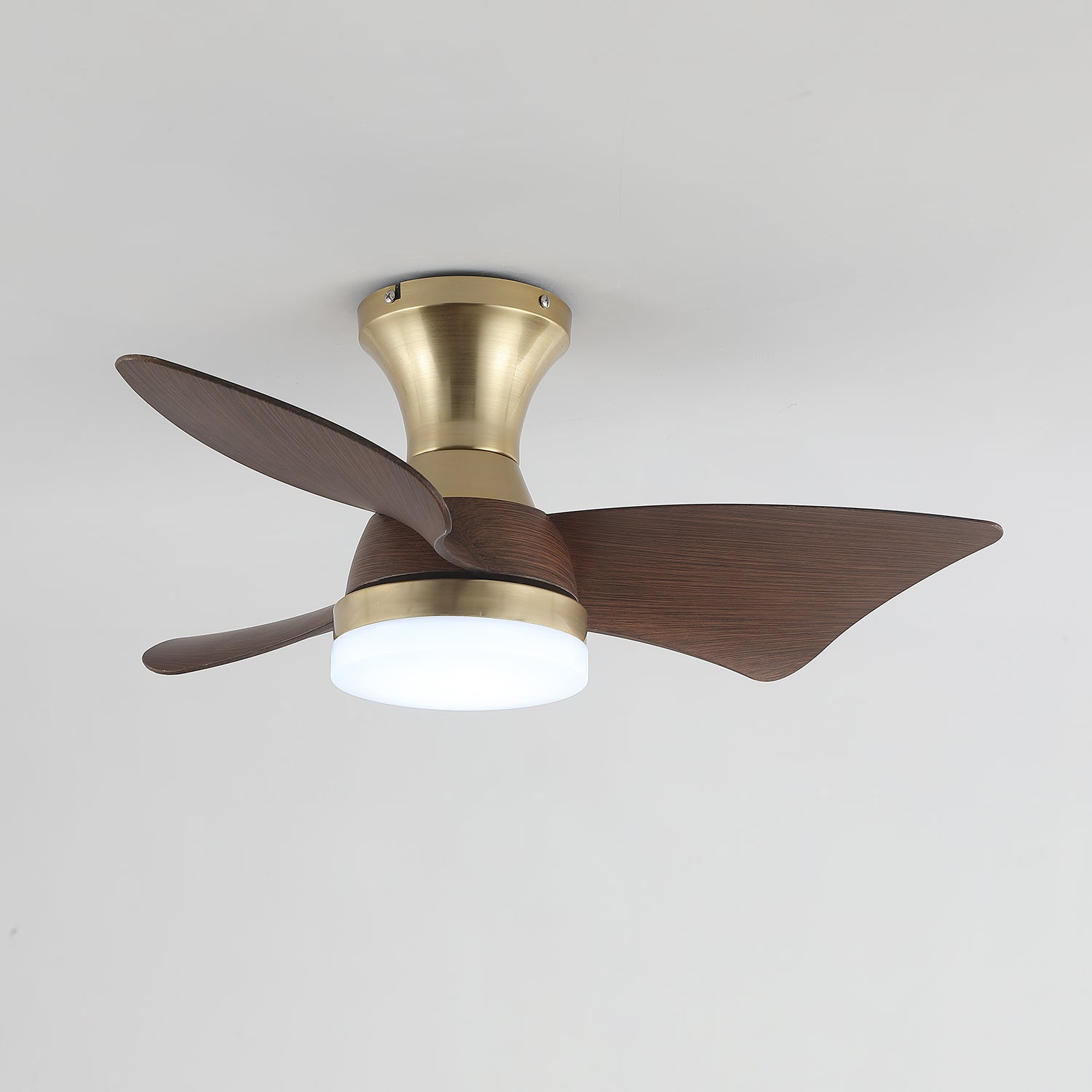 Plafonnier Ventilateur Aureon Moderne en Bois - Neutralighting