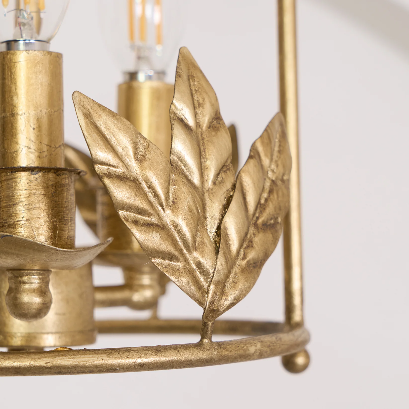 Alessio Vintage Metal Bronze Gold Pendant Light Dining Room Bedroom