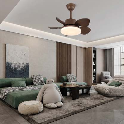 Plafonnier Ventilateur Alenya en Bois - Neutralighting
