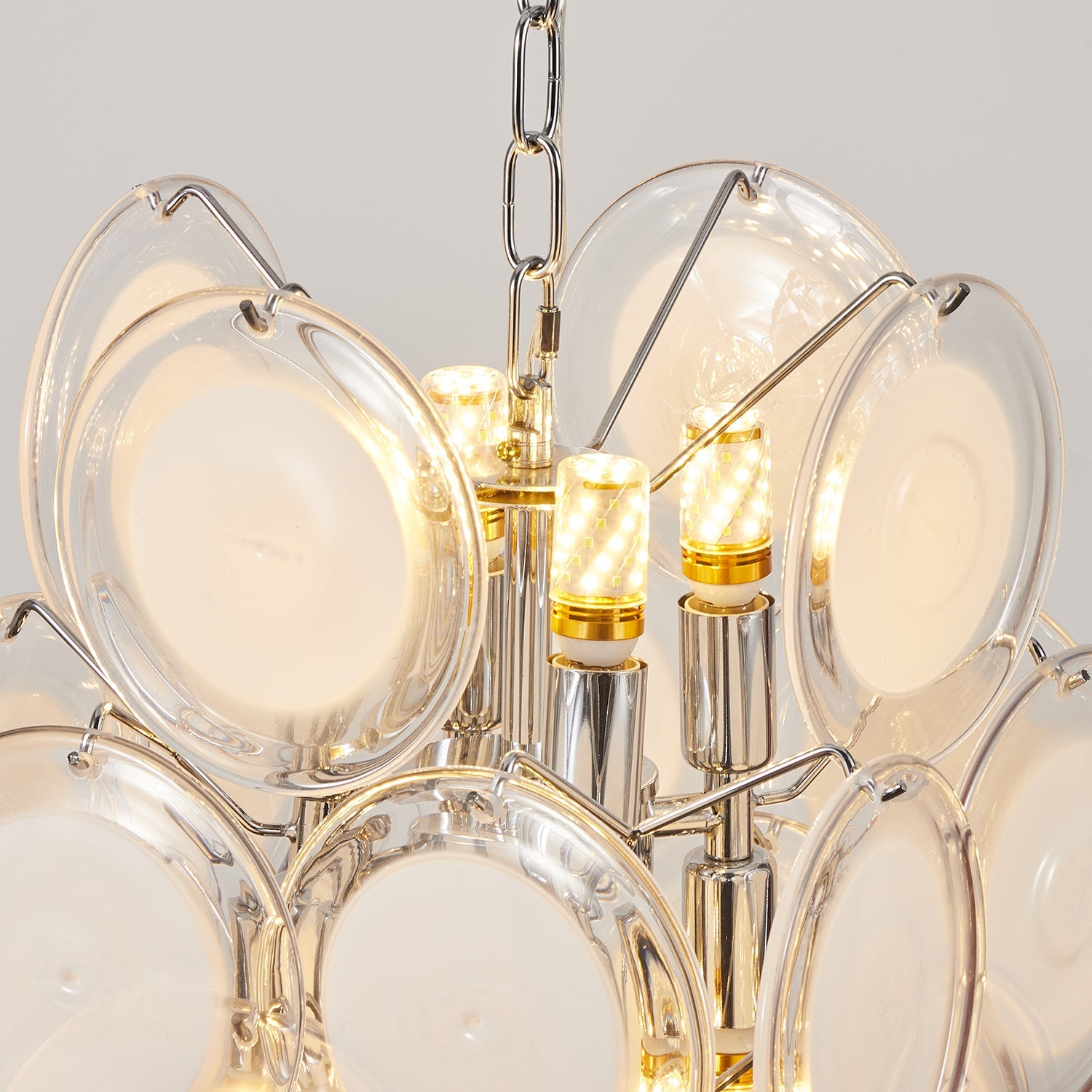 Verona Amber Glass Pendant Lamp
