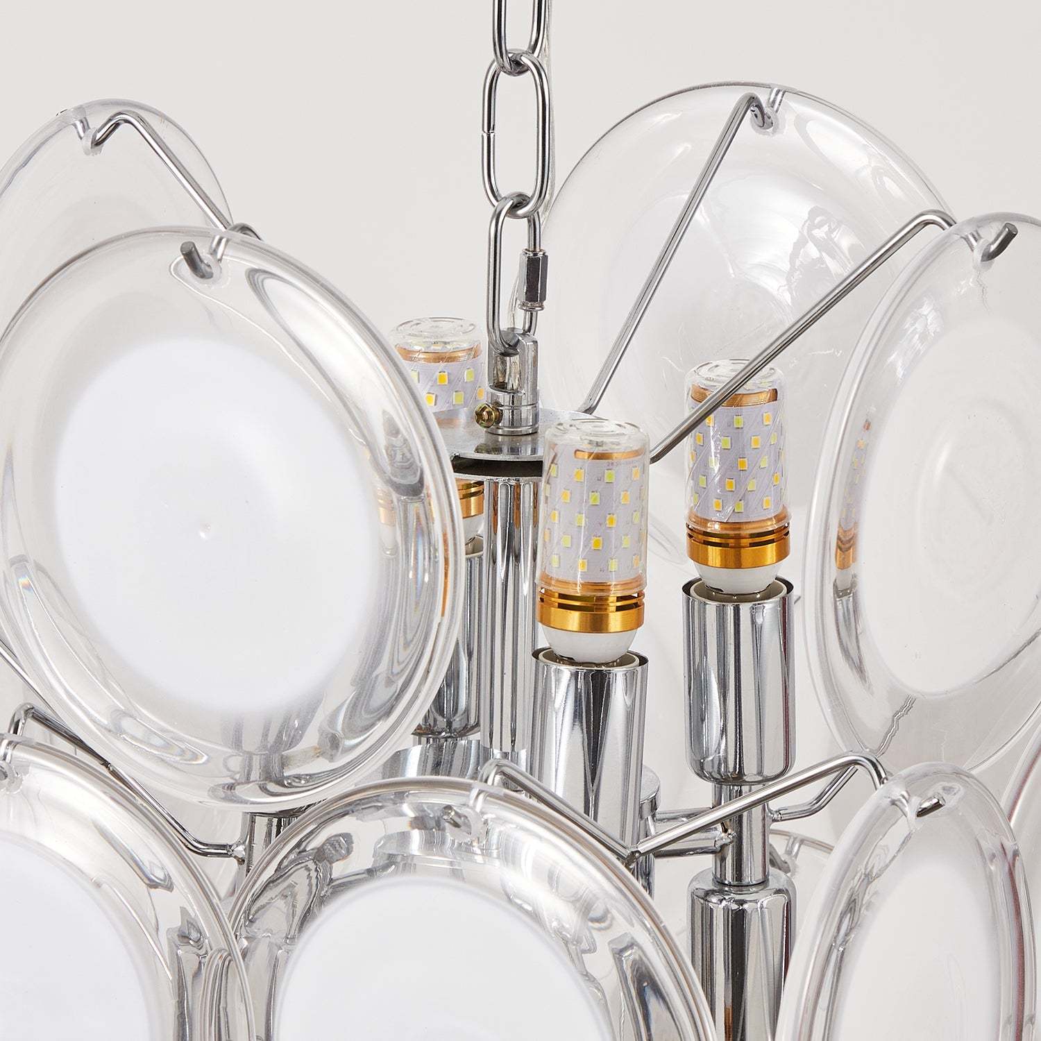 Verona Amber Glass Pendant Lamp