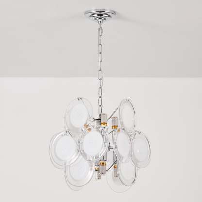 Verona Amber Glass Pendant Lamp
