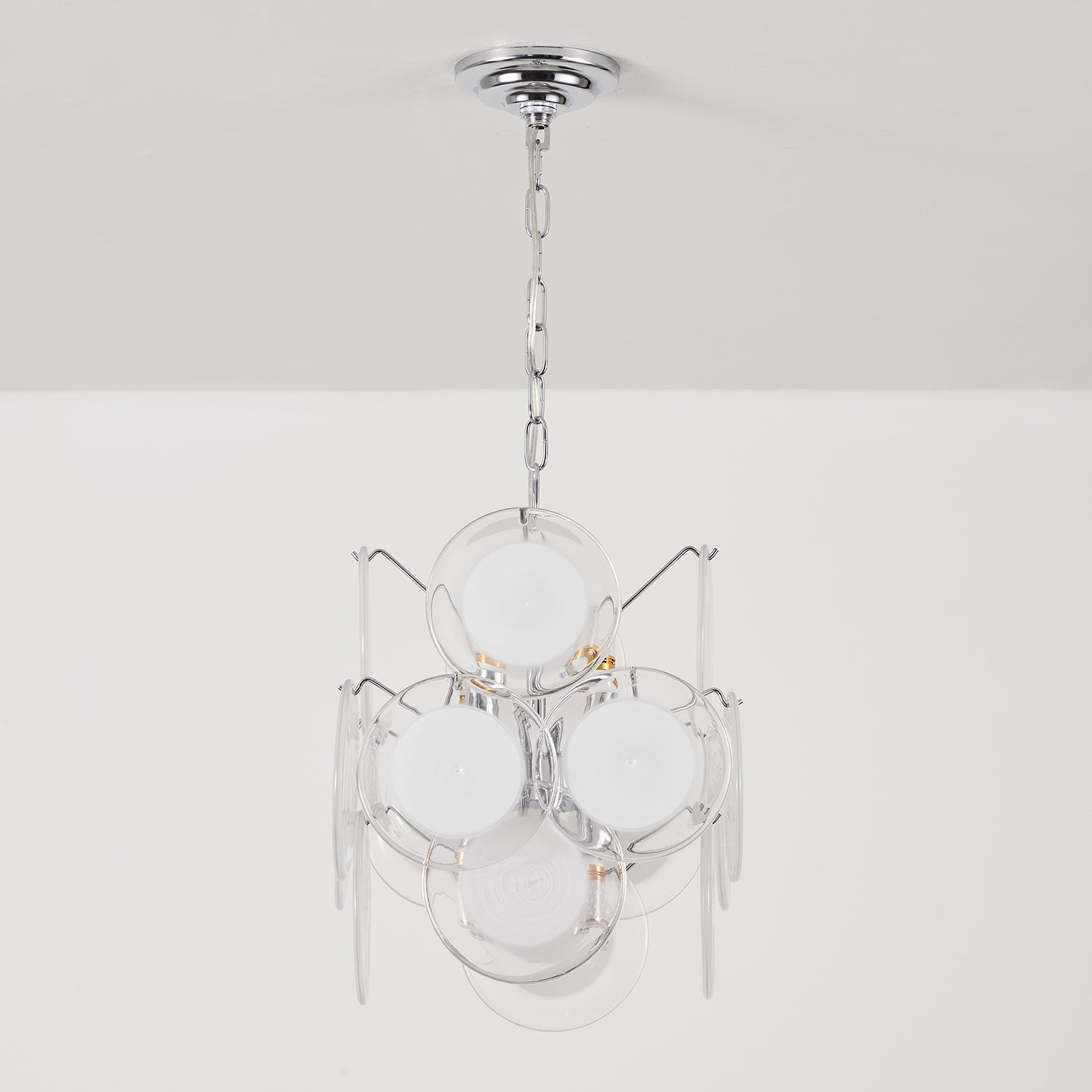Verona Amber Glass Pendant Lamp