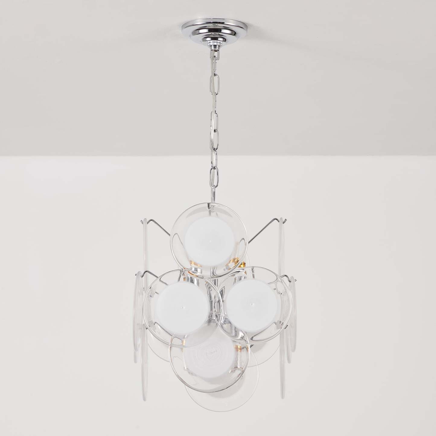 Verona Amber Glass Pendant Lamp