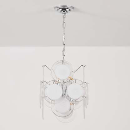 Verona Amber Glass Pendant Lamp
