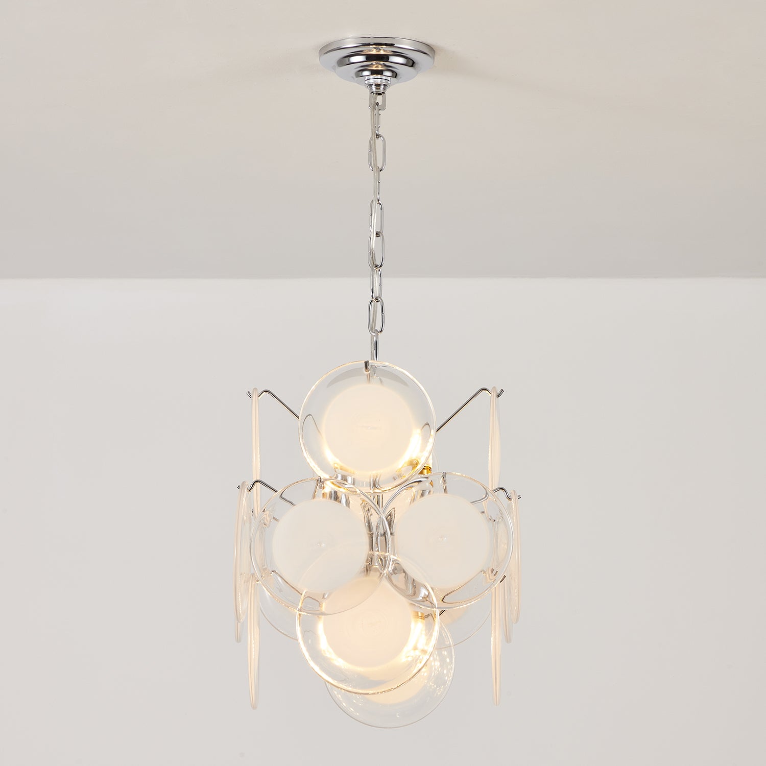 Verona Amber Glass Pendant Lamp