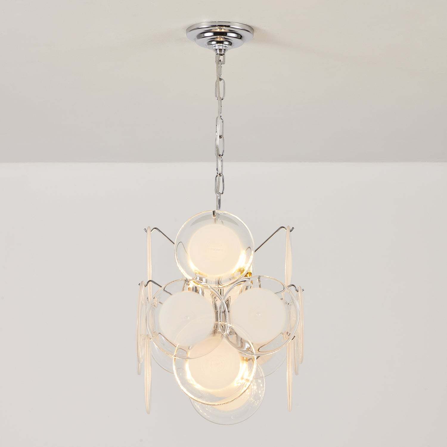 Verona Amber Glass Pendant Lamp