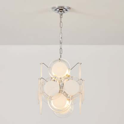 Verona Amber Glass Pendant Lamp